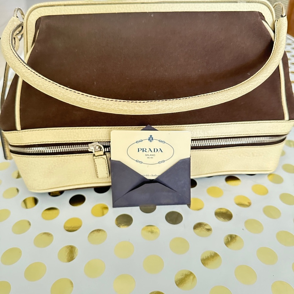 Prada Brown and Cream woman’s Bag